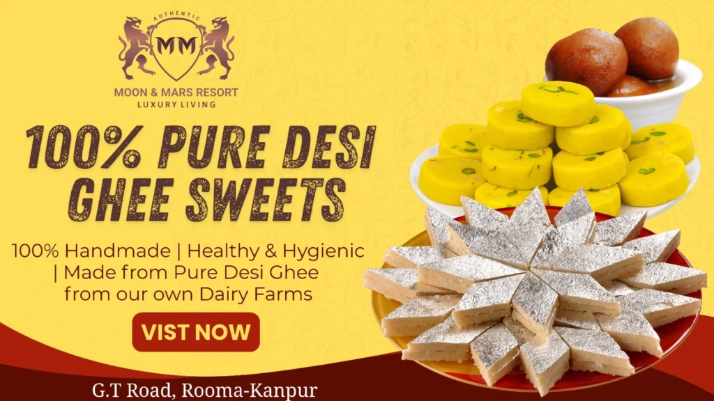 100% Pure Desi ghee ki mithai